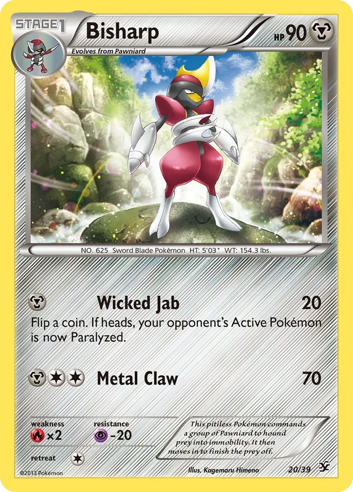 Bisharp, Kalos Starter Set 20/39