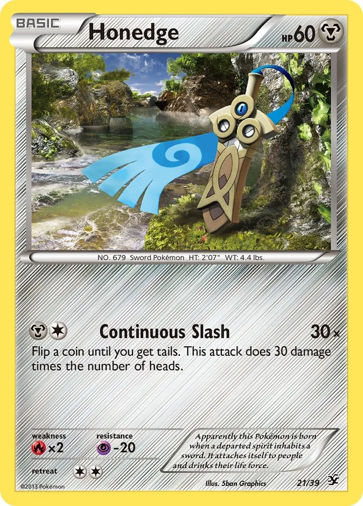 Honedge, Kalos Starter Set 21/39