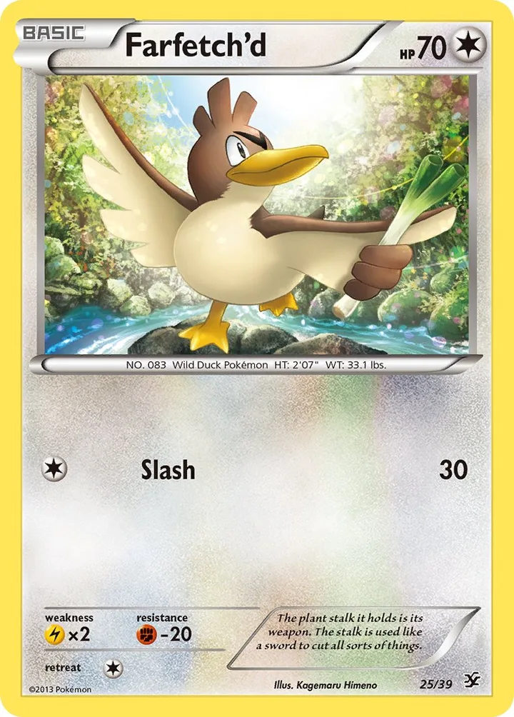 Farfetch’d, Kalos Starter Set 25/39