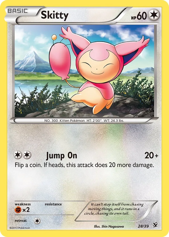 Skitty, Kalos Starter Set 28/39