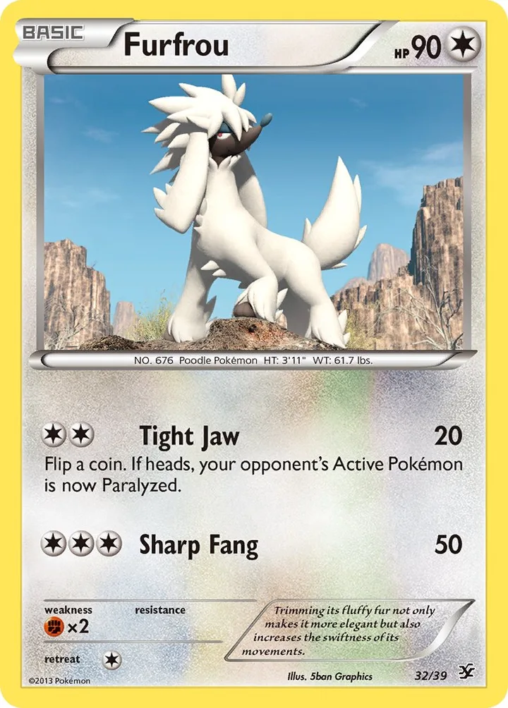 Furfrou, Kalos Starter Set 32/39
