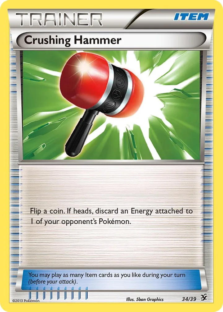 Crushing Hammer, Kalos Starter Set 34/39