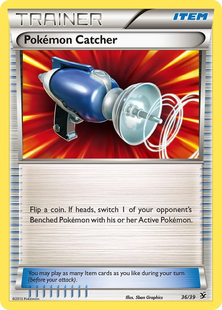 Pokémon Catcher, Kalos Starter Set 36/39