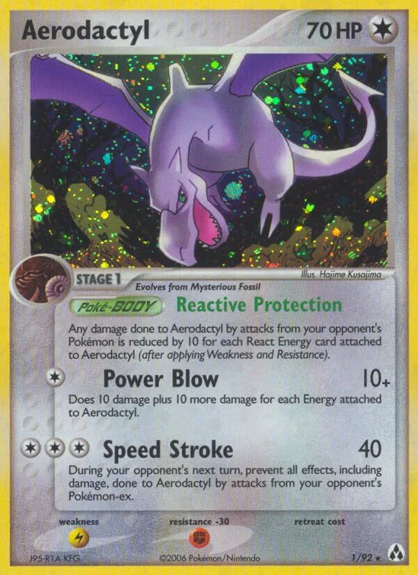 Aerodactyl, Legend Maker 1/92
