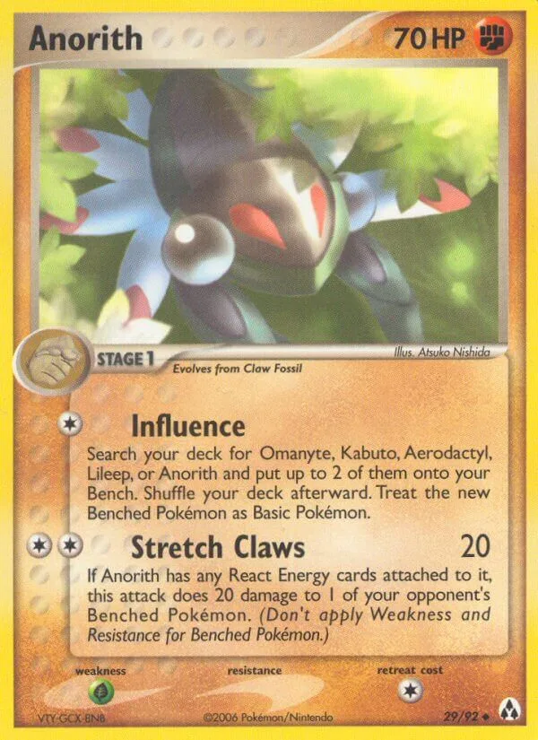 Anorith, Legend Maker 29/92