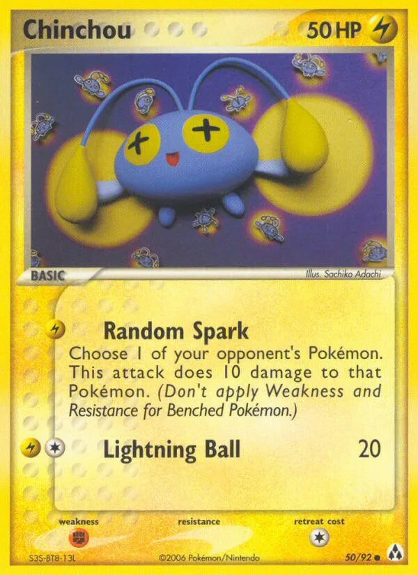Chinchou, Legend Maker 50/92