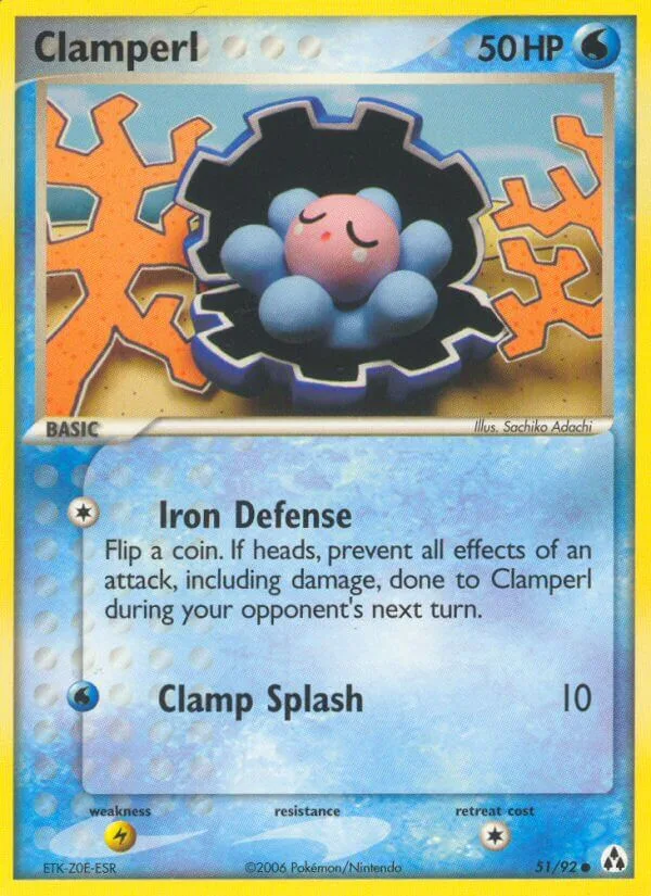 Clamperl, Legend Maker 51/92