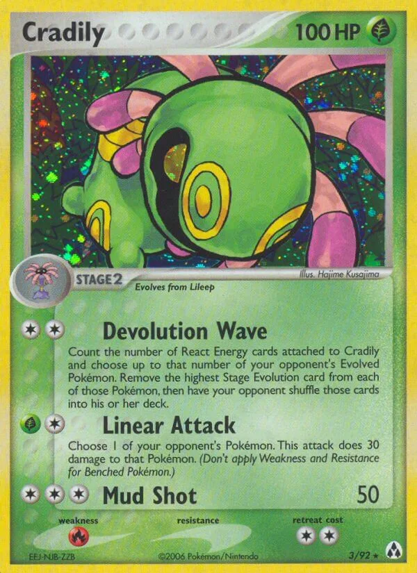 Cradily, Legend Maker 3/92