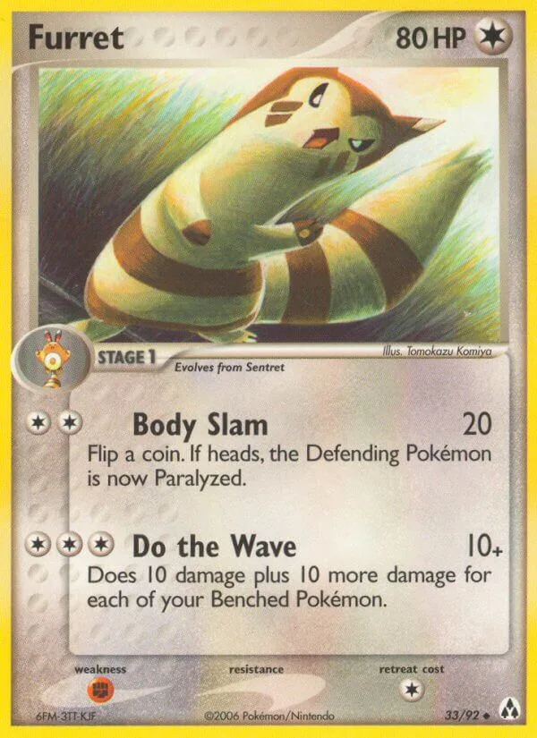 Furret, Legend Maker 33/92