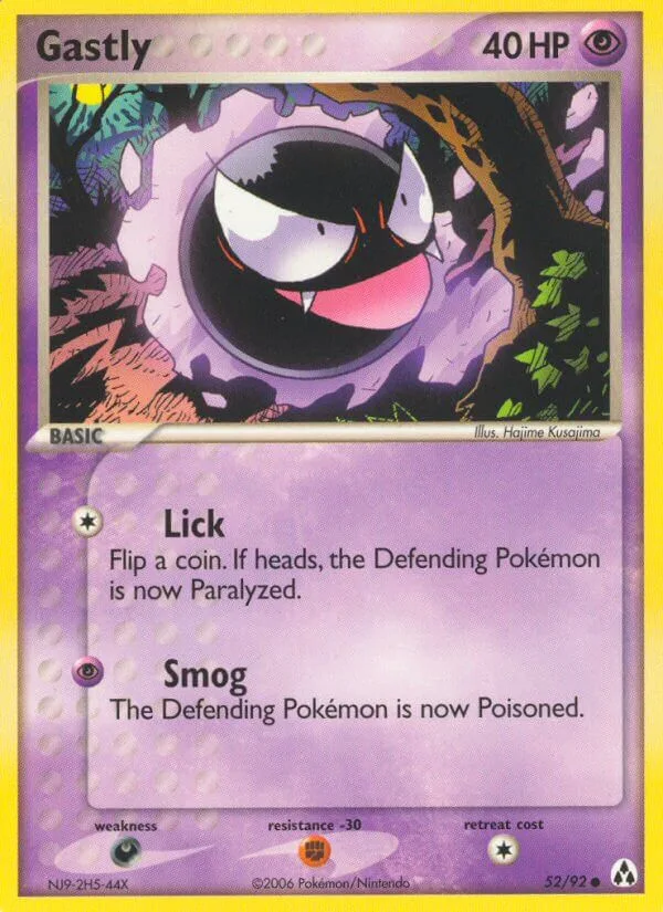 Gastly, Legend Maker 52/92