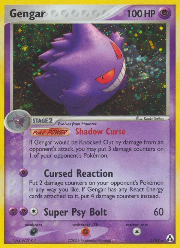 Gengar, Legend Maker 5/92