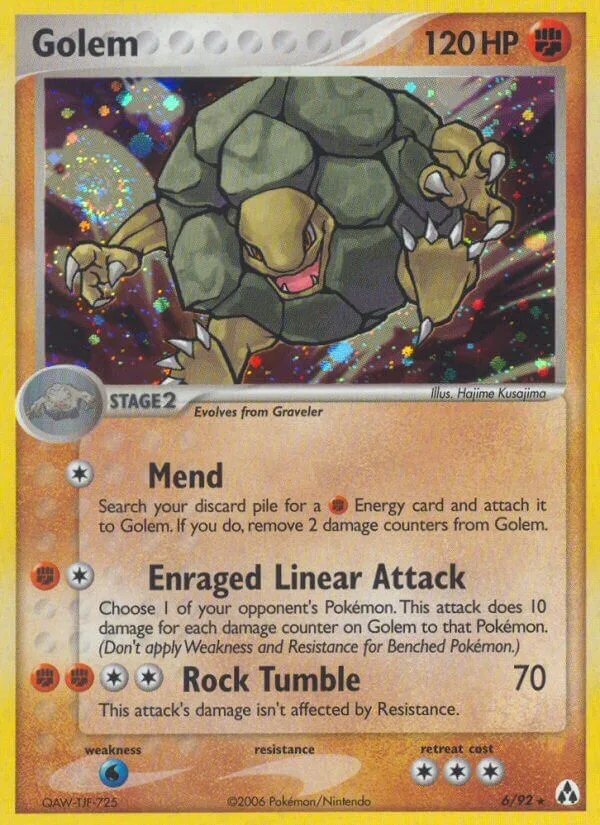 Golem, Legend Maker 6/92