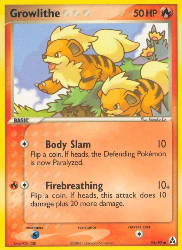 Growlithe, Legend Maker 55/92