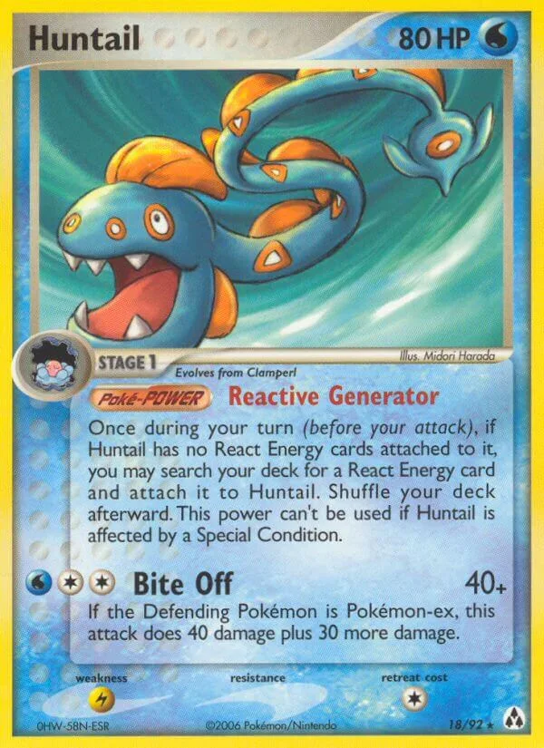 Huntail, Legend Maker 18/92