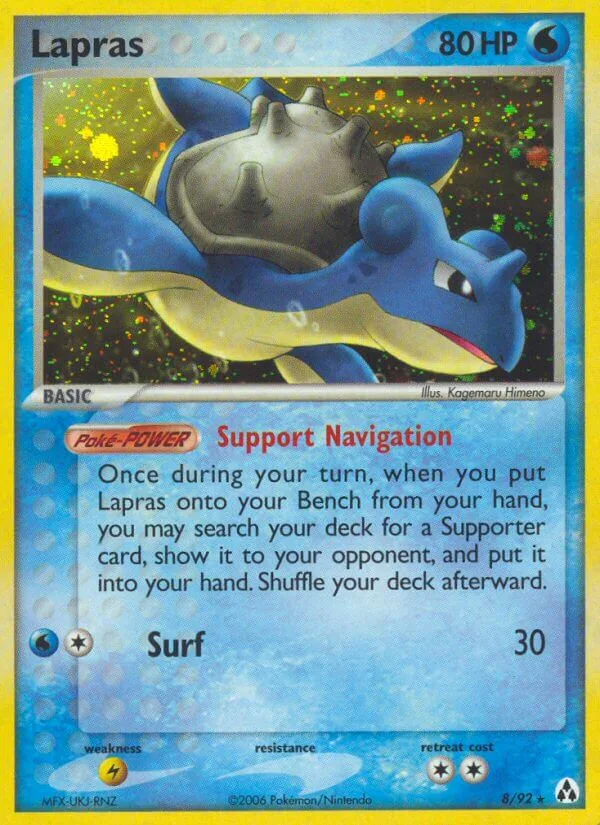 Lapras, Legend Maker 8/92