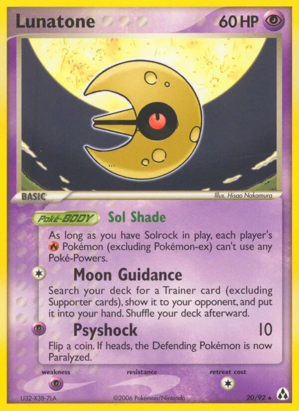 Lunatone, Legend Maker 20/92