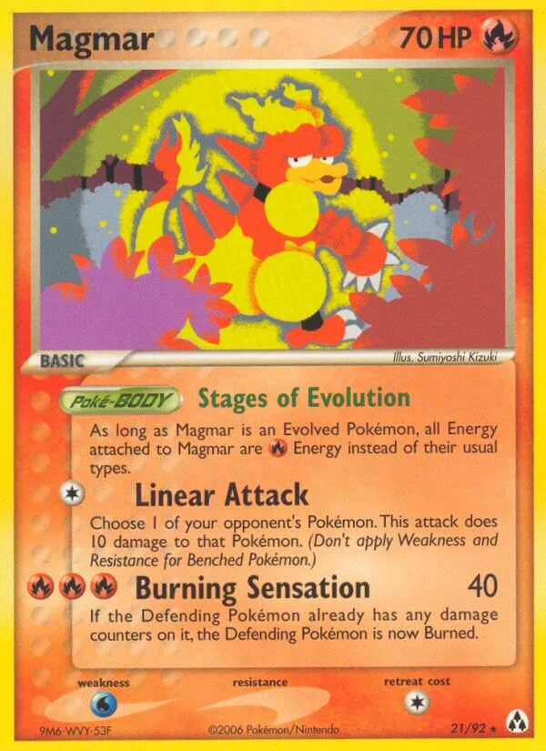 Magmar, Legend Maker 21/92