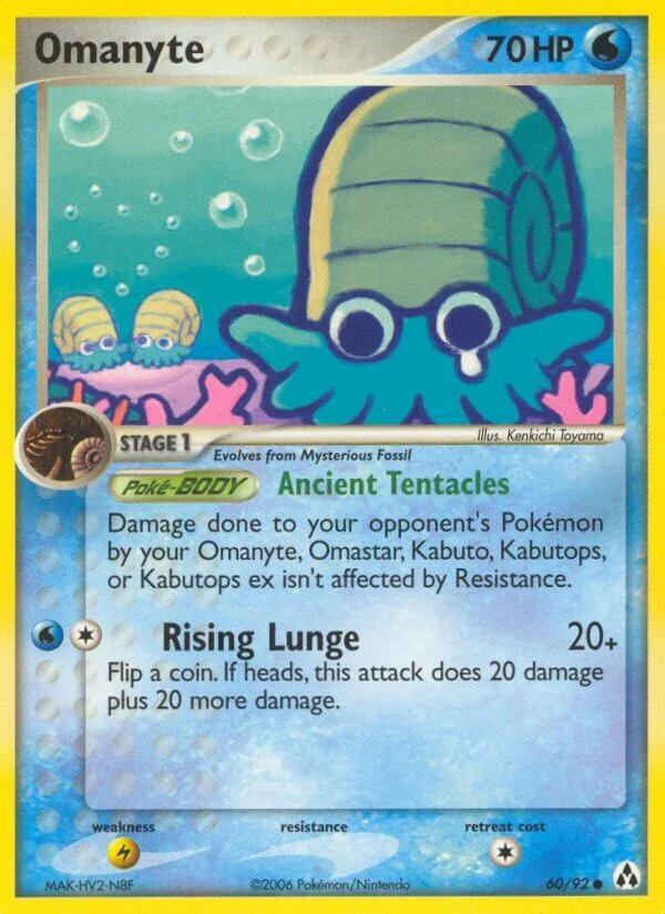Omanyte, Legend Maker 60/92