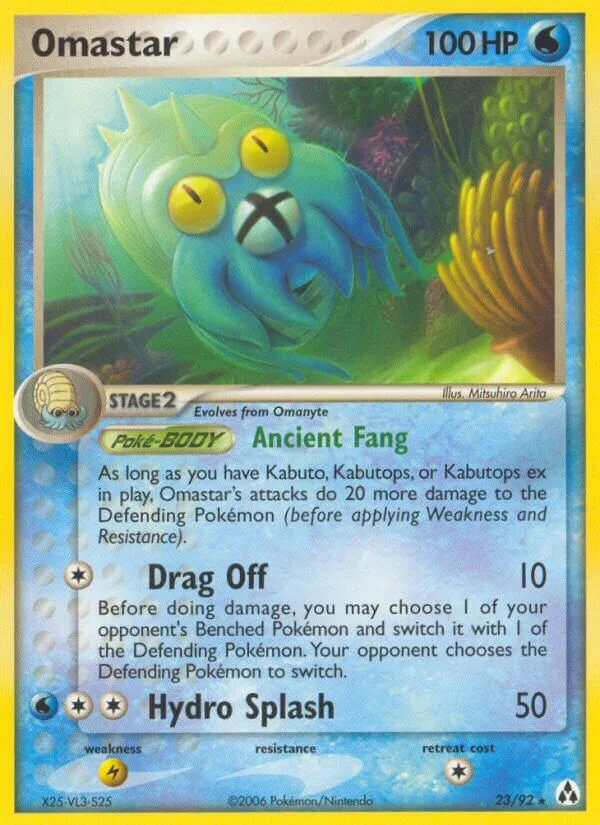 Omastar, Legend Maker 23/92