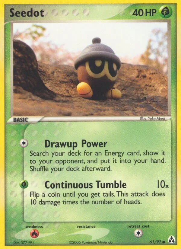 Seedot, Legend Maker 61/92