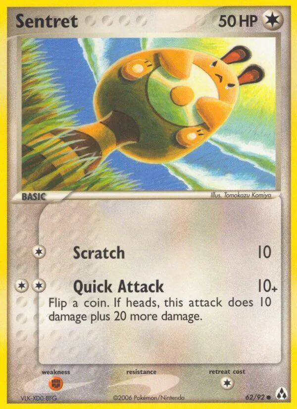 Sentret, Legend Maker 62/92