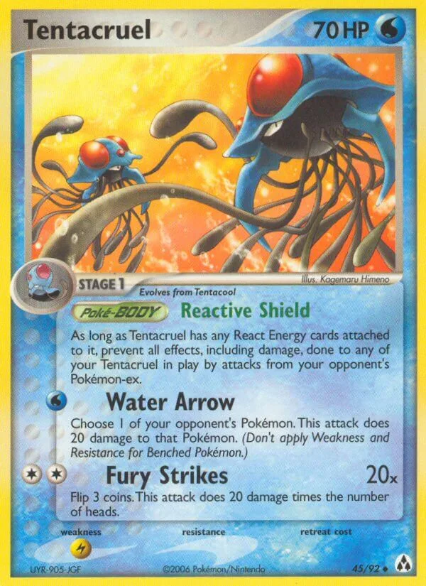 Tentacruel, Legend Maker 45/92