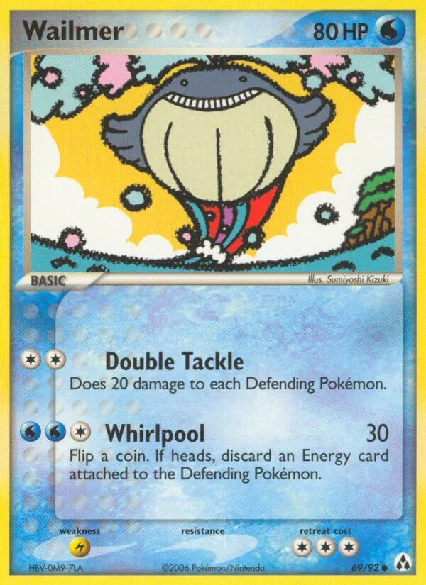Wailmer, Legend Maker 69/92
