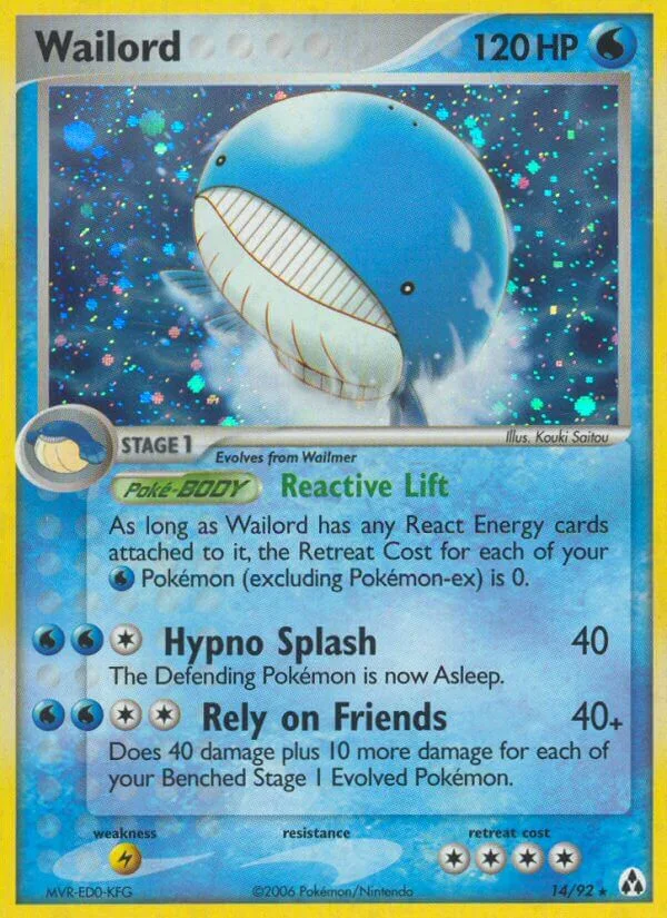 Wailord, Legend Maker 14/92