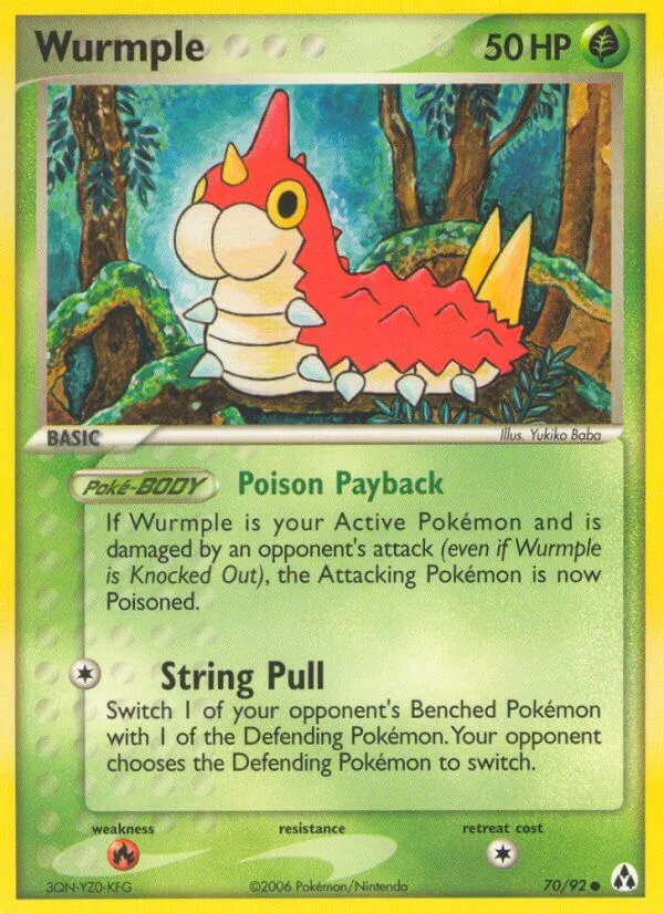 Wurmple, Legend Maker 70/92