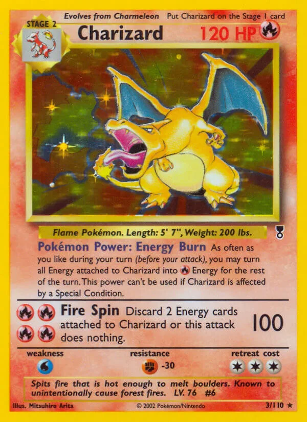 Charizard, Legendary Collection 3/110