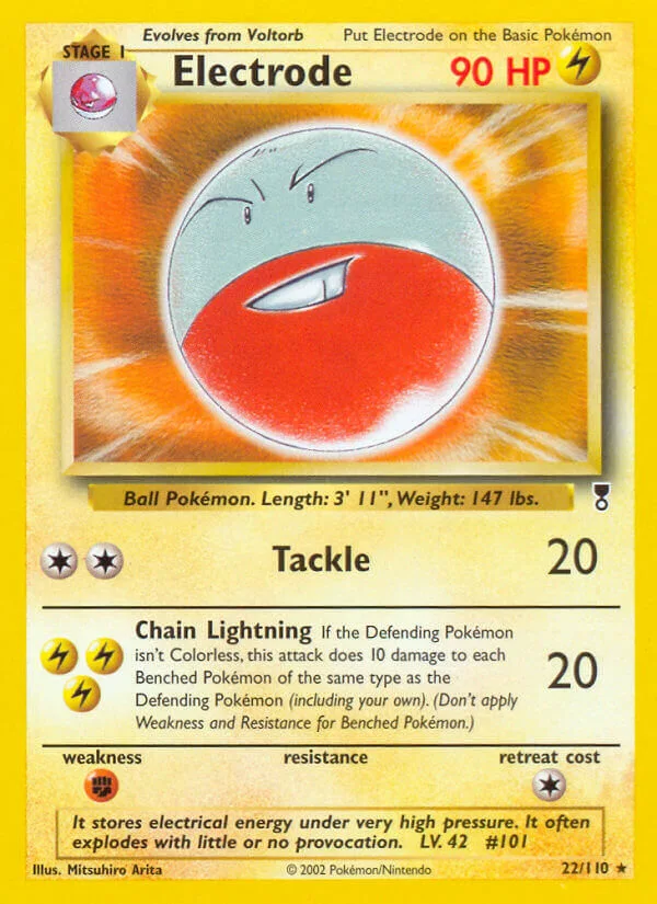 Electrode, Legendary Collection 22/110