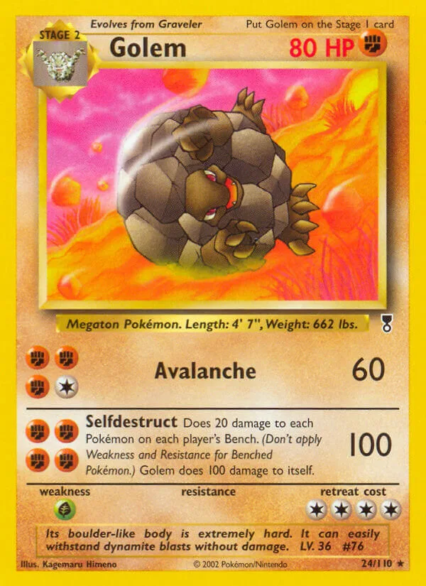 Golem, Legendary Collection 24/110