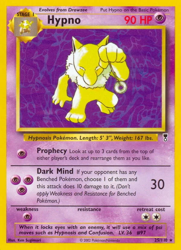 Hypno, Legendary Collection 25/110