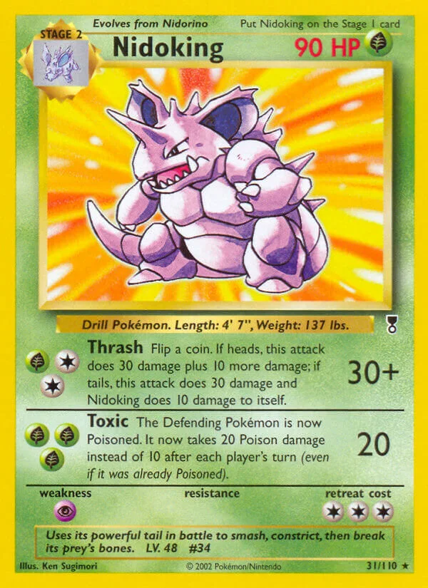 Nidoking, Legendary Collection 31/110