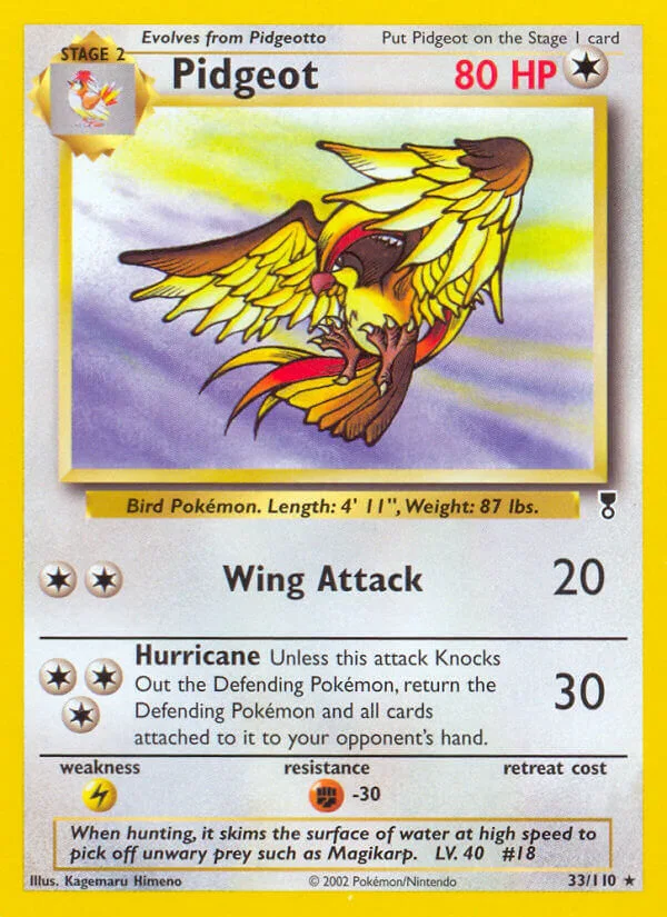 Pidgeot, Legendary Collection 33/110