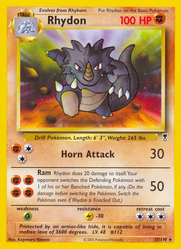 Rhydon, Legendary Collection 35/110