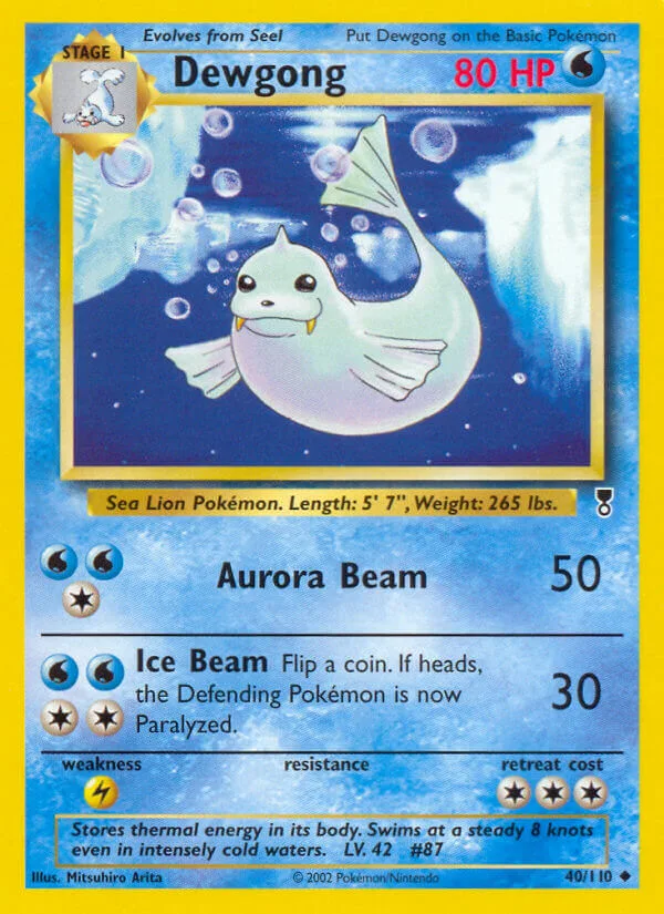 Dewgong, Legendary Collection 40/110