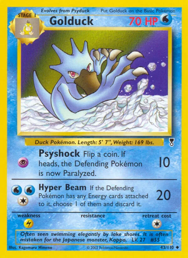 Golduck, Legendary Collection 43/110