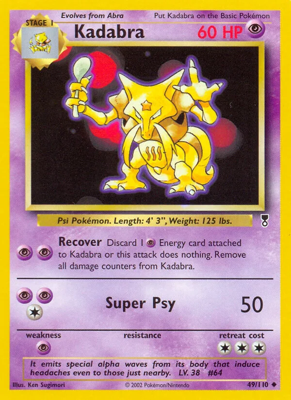 Kadabra, Legendary Collection 49/110