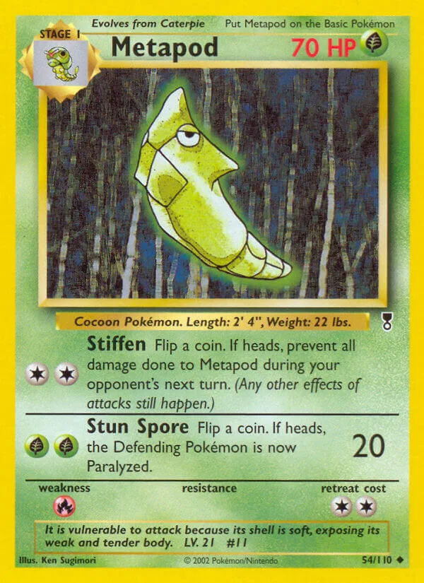 Metapod, Legendary Collection 54/110
