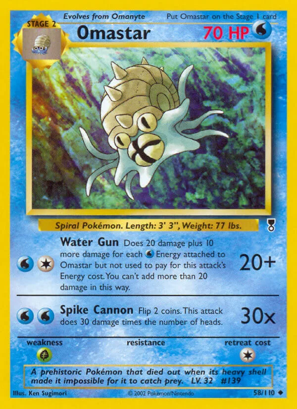 Omastar, Legendary Collection 58/110