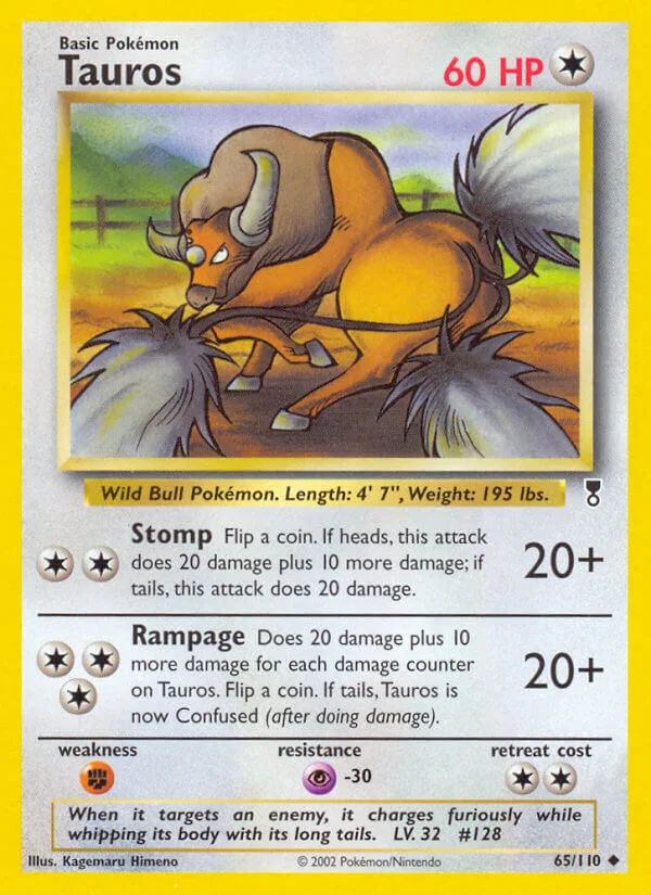 Tauros, Legendary Collection 65/110
