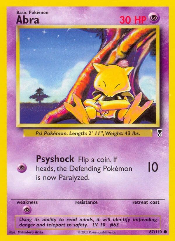 Abra, Legendary Collection 67/110