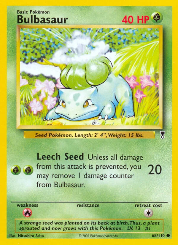 Bulbasaur, Legendary Collection 68/110