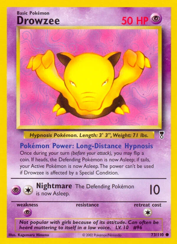 Drowzee, Legendary Collection 73/110