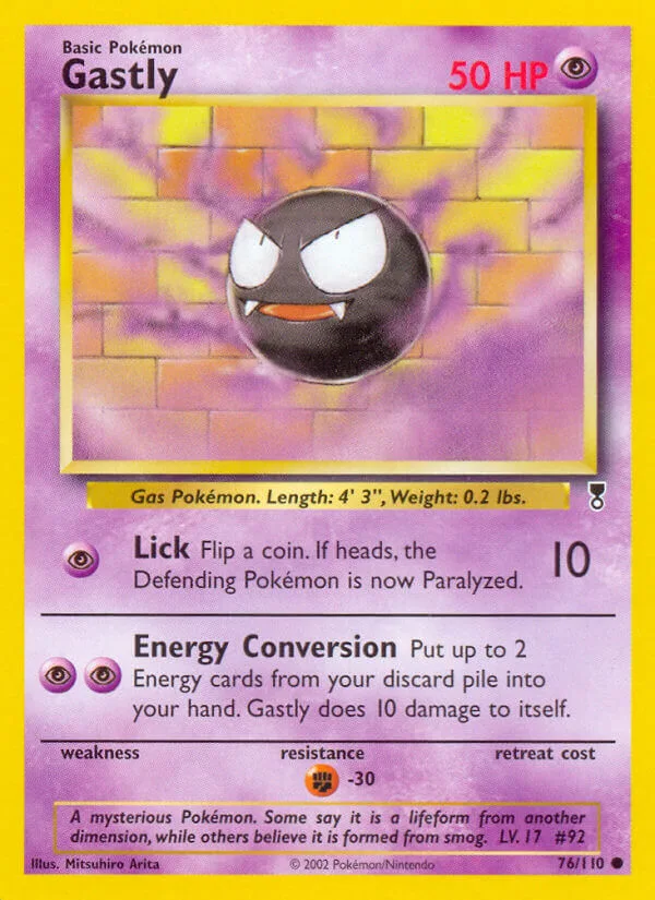 Gastly, Legendary Collection 76/110