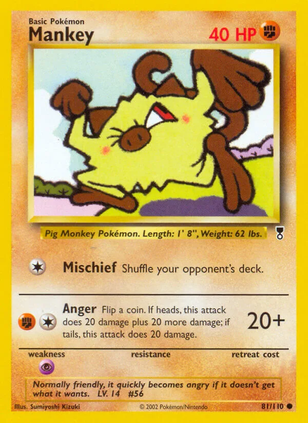 Mankey, Legendary Collection 81/110