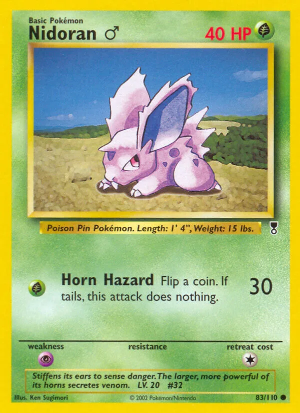 Nidoran Male, Legendary Collection 83/110