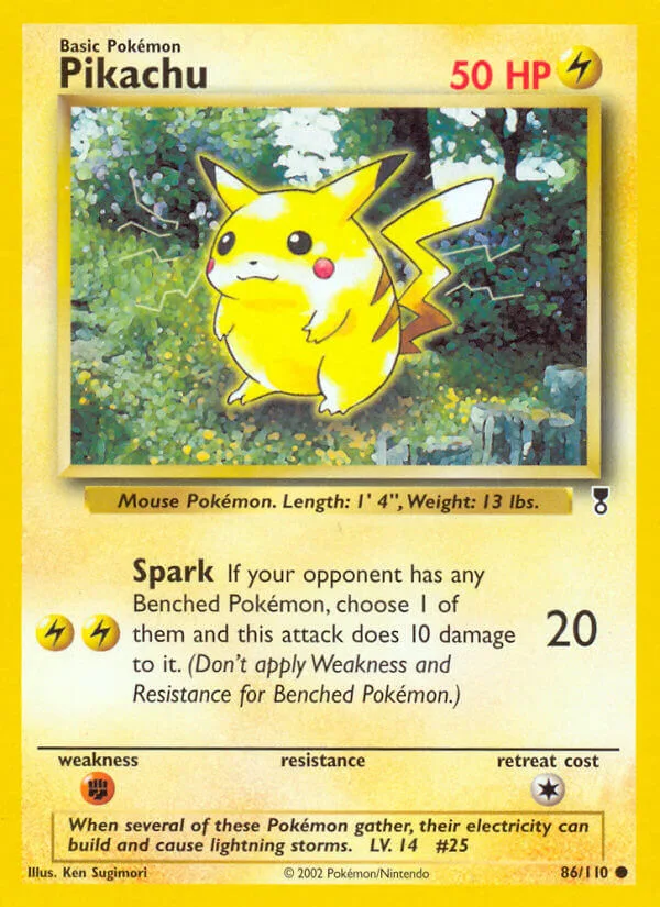 Pikachu, Legendary Collection 86/110