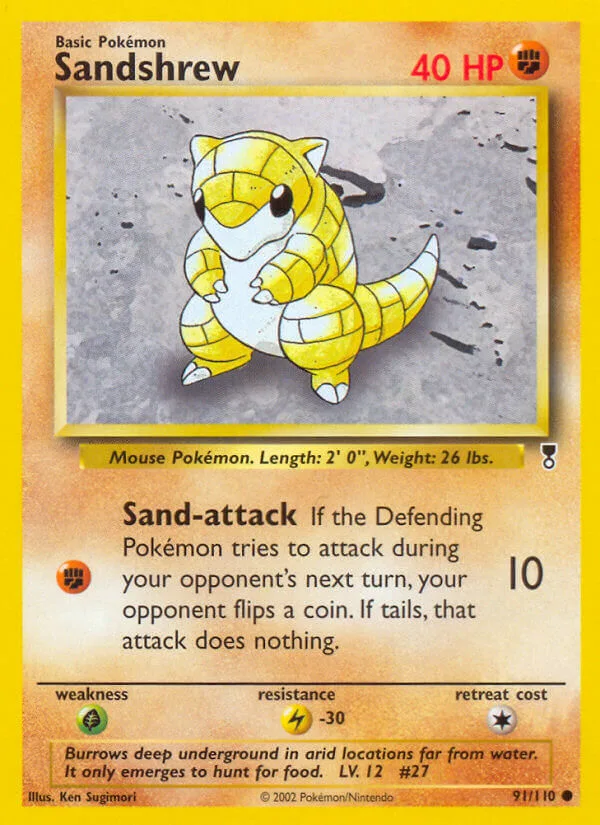Sandshrew, Legendary Collection 91/110